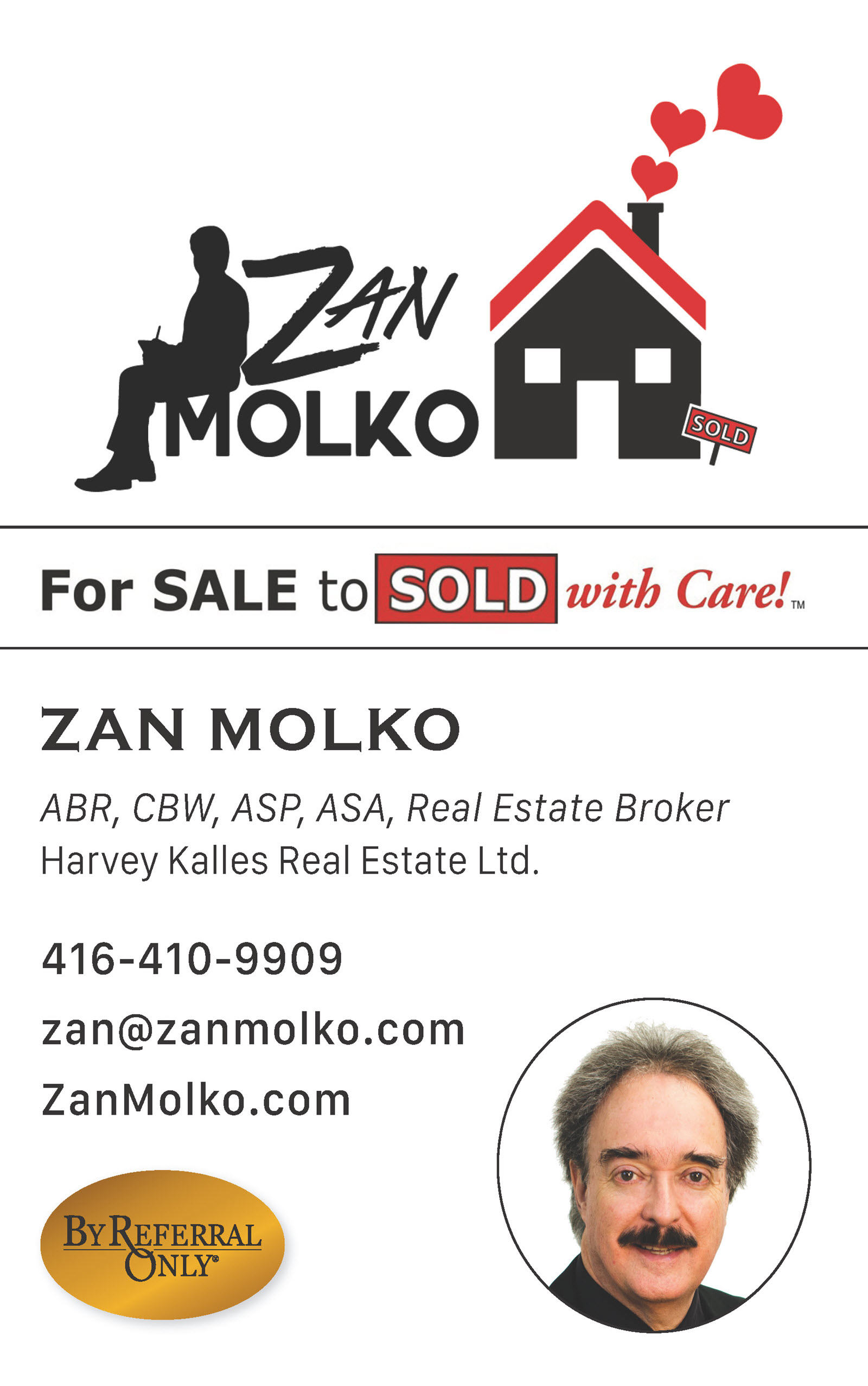 For SALE to SOLD with Care! by Zan Molko